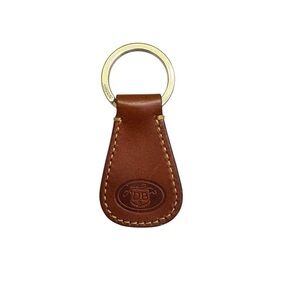 Dooney & Bourke Brown Leather Key Holder ring